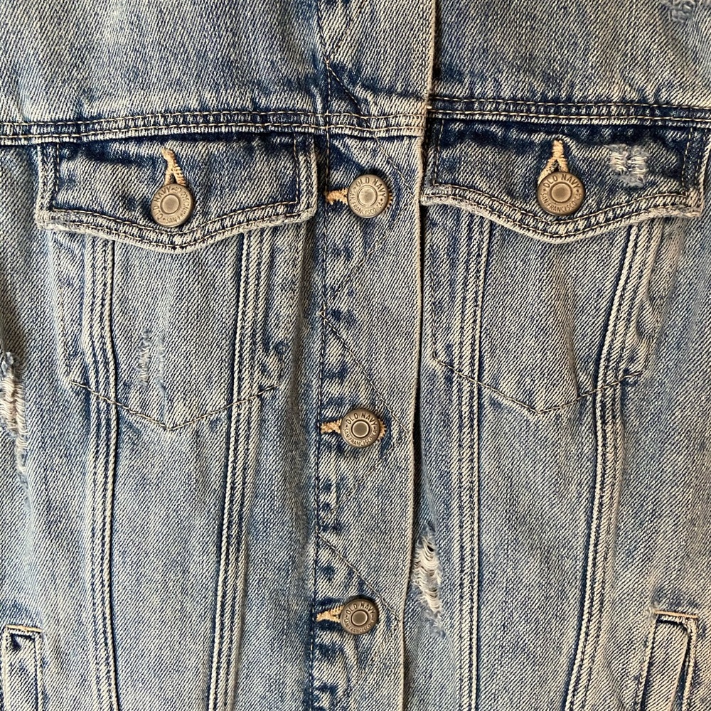 Old navy denim light wash jacket